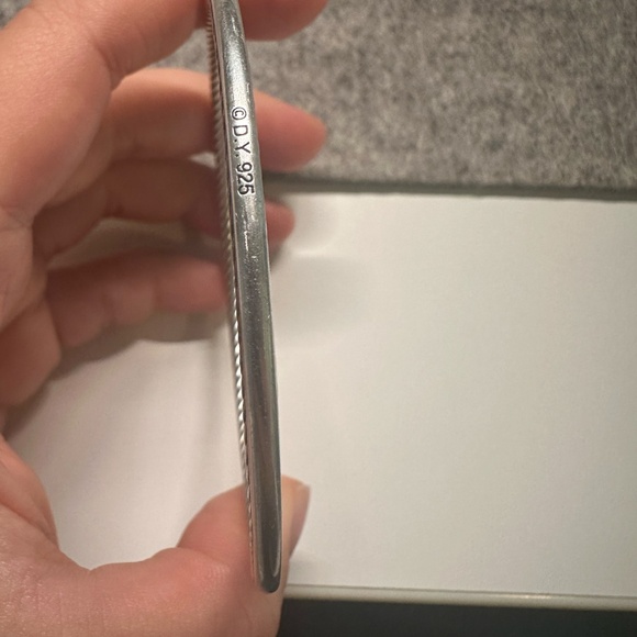 David Yurman Sterling Silver Classics Cable Bangle Bracelet - Picture 11 of 14